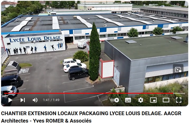  Travaux d'extension de la section Packaging